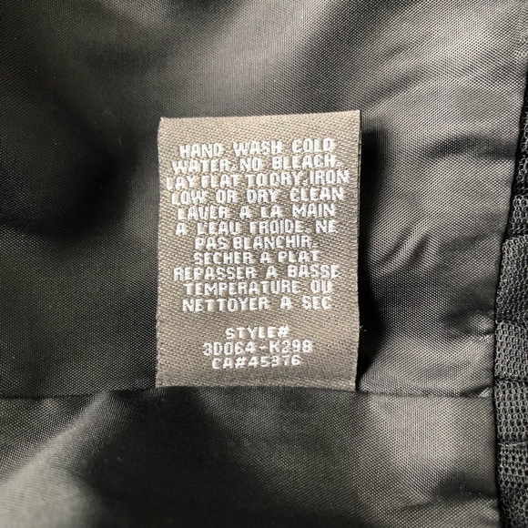 Suzy Shier Party Dress predominantly black w/ purple & green floral size medium - Picture 6 of 6